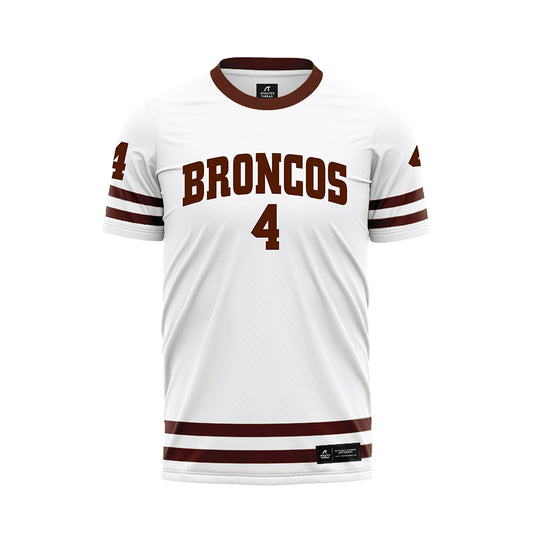 Western Michigan - NCAA Men's Ice Hockey : Zaccharya Wisdom - Soccer Jersey-0