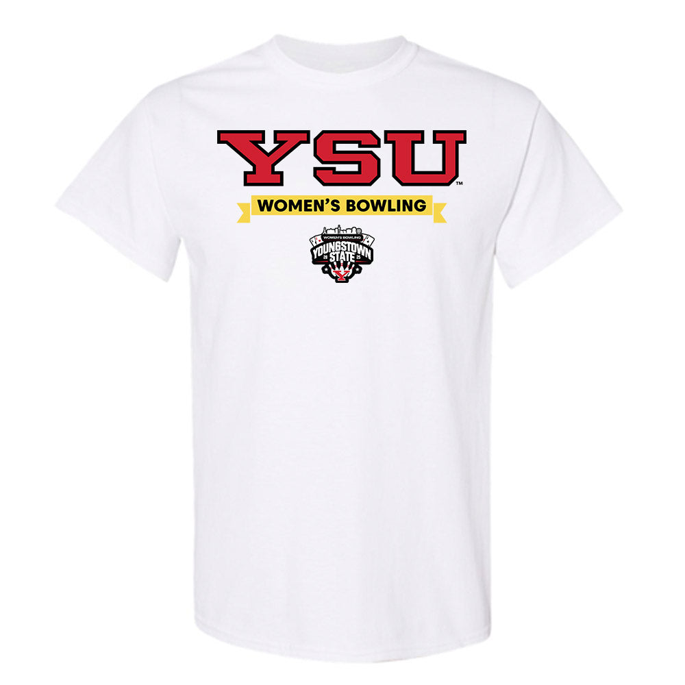 Youngstown State - NCAA Women's Bowling : Kara Beissel - Classic Shersey T-Shirt-0