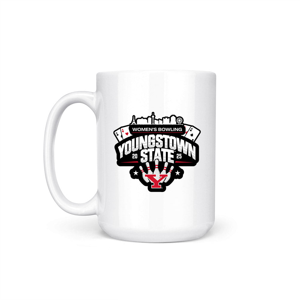 Youngstown State - NCAA Women's Bowling : Amber Mason - Coffee Mug-1