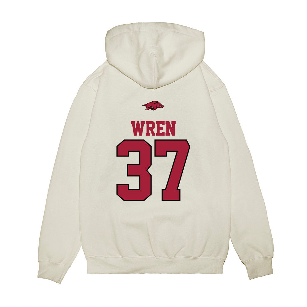 Arkansas - NCAA Baseball : Grant Wren - USA Premium Hooded Sweatshirt-1