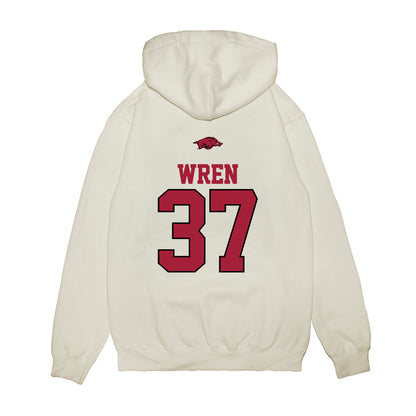 Arkansas - NCAA Baseball : Grant Wren - USA Premium Hooded Sweatshirt-1