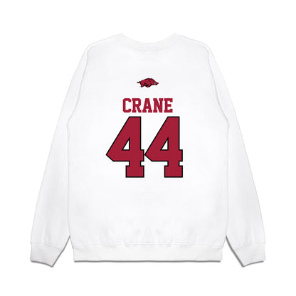 Arkansas - NCAA Baseball : Brody Crane - USA Premium Crewneck Sweatshirt-1
