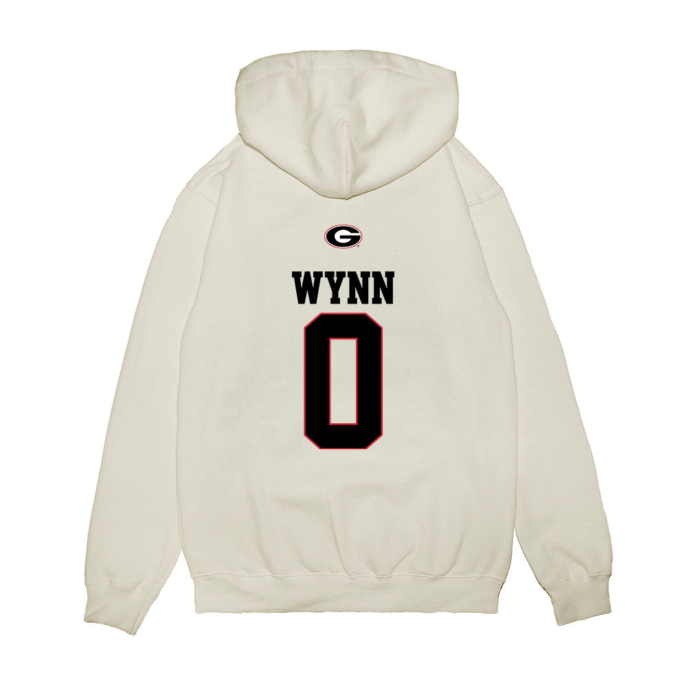 Georgia - NCAA Baseball : Ryan Wynn - USA Raglan Premium Hooded Sweatshirt-1