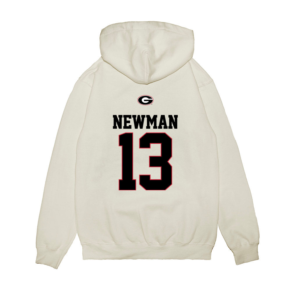 Georgia - NCAA Baseball : Scott Newman - USA Raglan Premium Hooded Sweatshirt-1