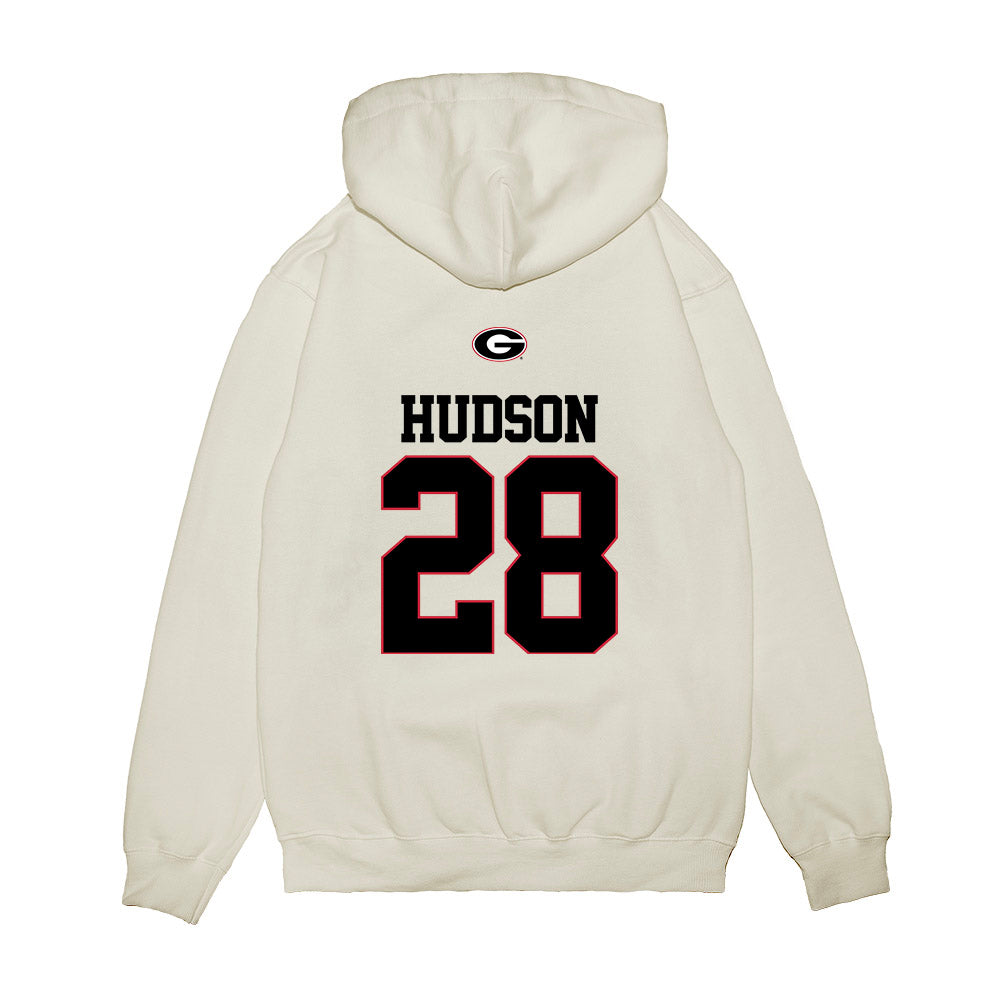 Georgia - NCAA Baseball : Brennan Hudson - USA Raglan Premium Hooded Sweatshirt-1