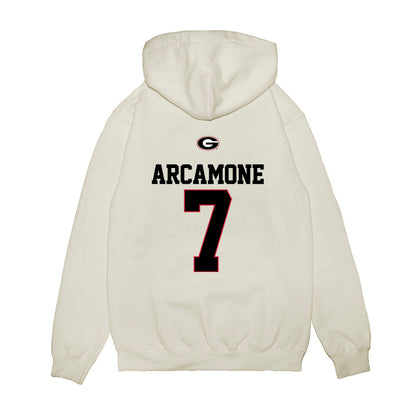 Georgia - NCAA Baseball : Jack Arcamone - USA Raglan Premium Hooded Sweatshirt-1