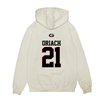 Georgia - NCAA Baseball : Jordy Oriach - USA Raglan Premium Hooded Sweatshirt-1