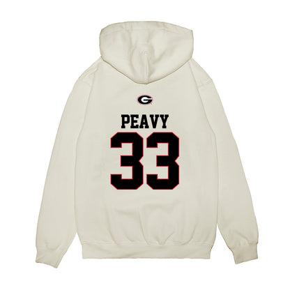 Georgia - NCAA Baseball : Jackson Peavy - USA Raglan Premium Hooded Sweatshirt-1
