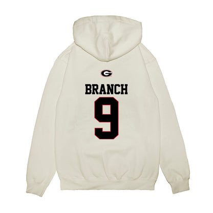 Georgia - NCAA Baseball : Kolby Branch - USA Raglan Premium Hooded Sweatshirt-1