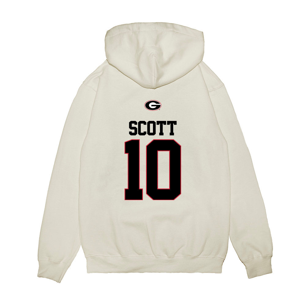 Georgia - NCAA Baseball : Matt Scott - USA Raglan Premium Hooded Sweatshirt-1