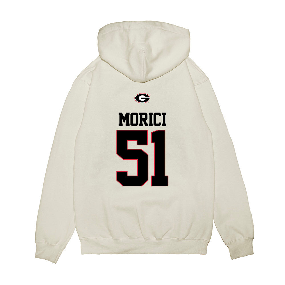Georgia - NCAA Baseball : Lucas Morici - USA Raglan Premium Hooded Sweatshirt-1