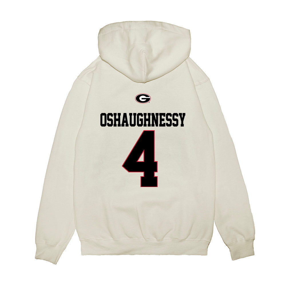 Georgia - NCAA Baseball : Michael Oshaughnessy - USA Raglan Premium Hooded Sweatshirt-1