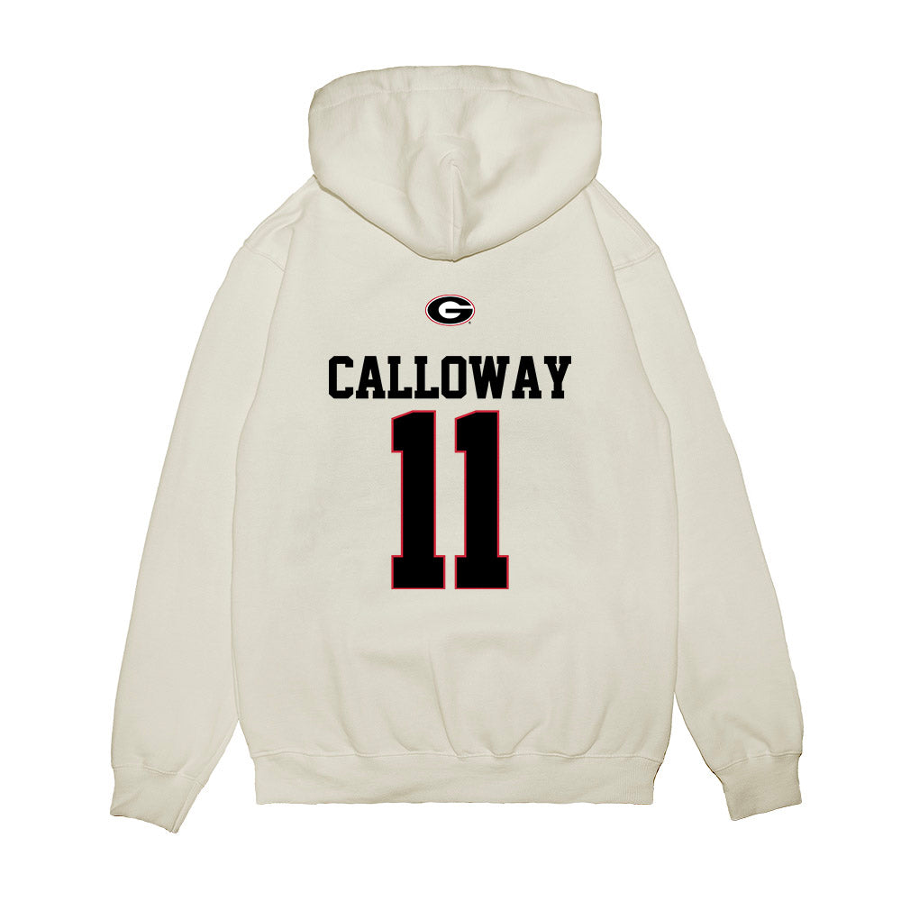 Georgia - NCAA Baseball : Bryce Calloway - USA Raglan Premium Hooded Sweatshirt-1