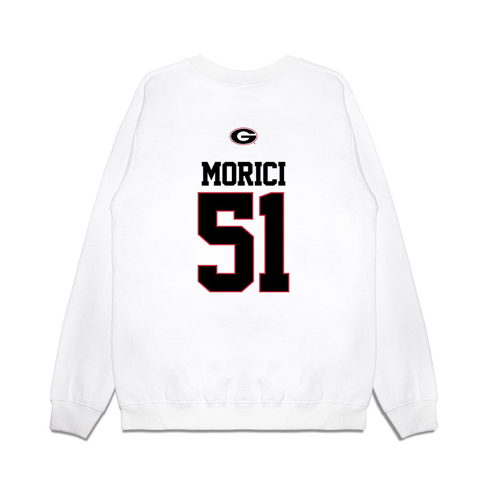 Georgia - NCAA Baseball : Lucas Morici - USA Raglan Premium Crewneck Sweatshirt-1
