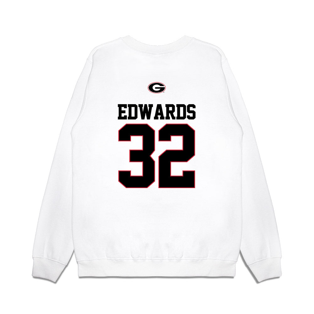 Georgia - NCAA Baseball : Grant Edwards - USA Raglan Premium Crewneck Sweatshirt-1