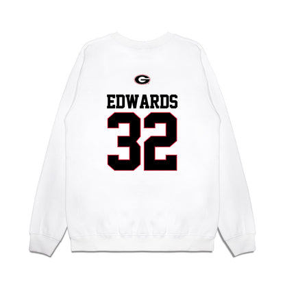 Georgia - NCAA Baseball : Grant Edwards - USA Raglan Premium Crewneck Sweatshirt-1