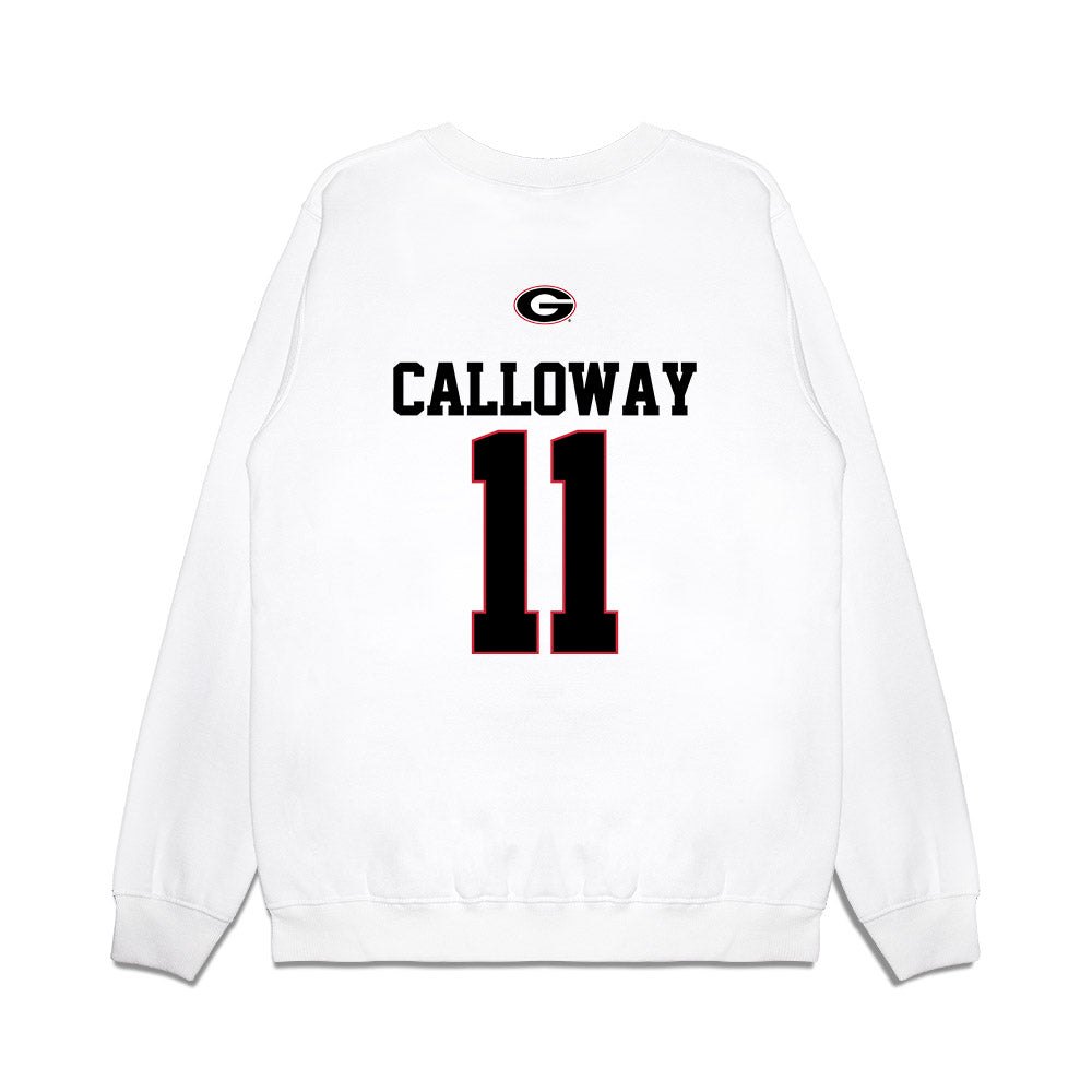 Georgia - NCAA Baseball : Bryce Calloway - USA Raglan Premium Crewneck Sweatshirt-1