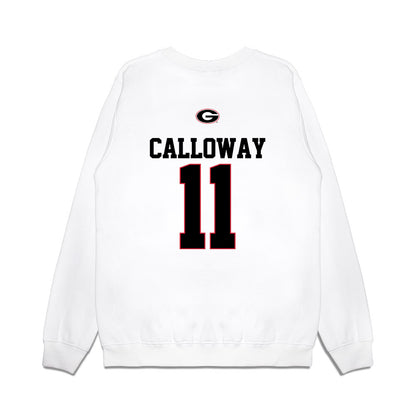 Georgia - NCAA Baseball : Bryce Calloway - USA Raglan Premium Crewneck Sweatshirt-1