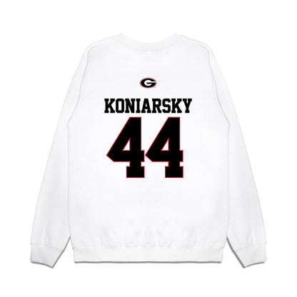 Georgia - NCAA Baseball : Cole Koniarsky - USA Raglan Premium Crewneck Sweatshirt-1