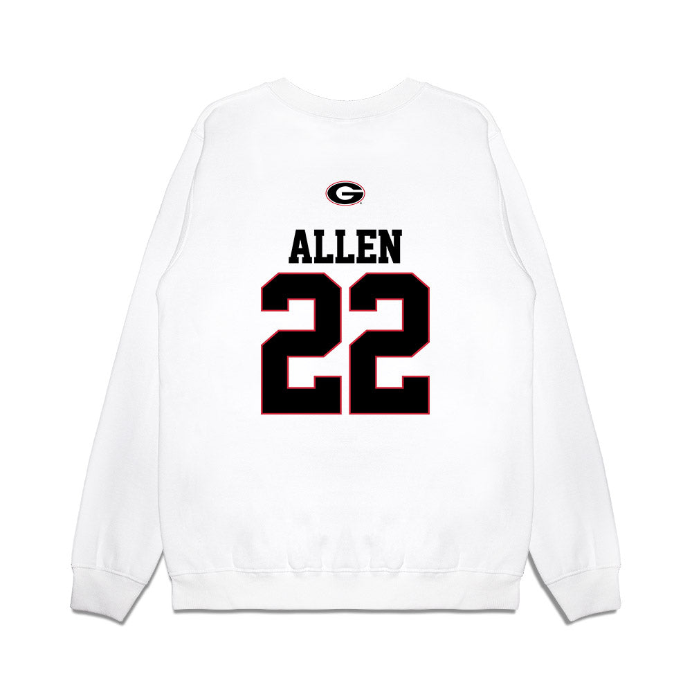 Georgia - NCAA Baseball : Henry Allen - USA Raglan Premium Crewneck Sweatshirt-1