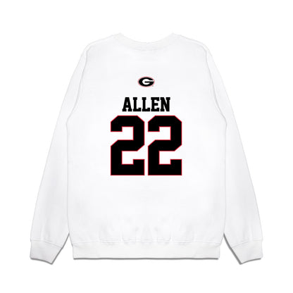 Georgia - NCAA Baseball : Henry Allen - USA Raglan Premium Crewneck Sweatshirt-1