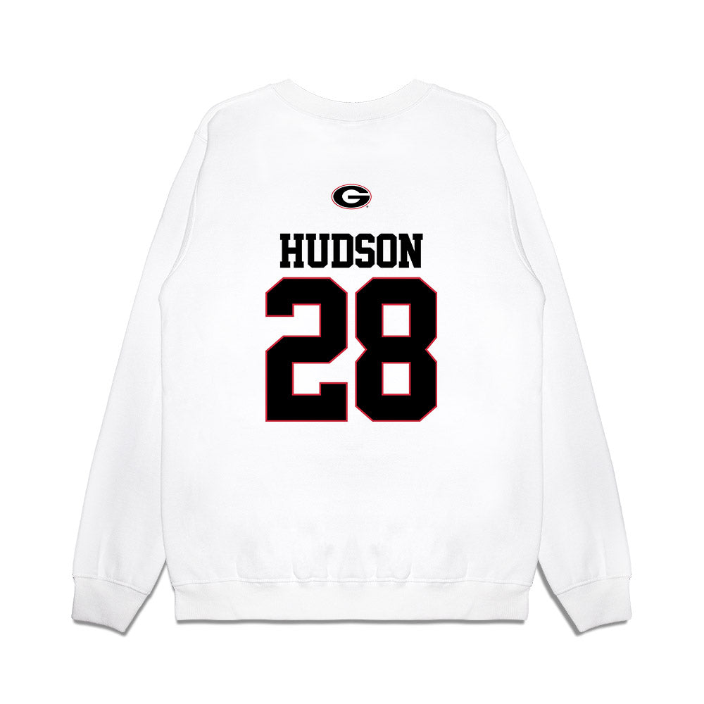 Georgia - NCAA Baseball : Brennan Hudson - USA Raglan Premium Crewneck Sweatshirt-1