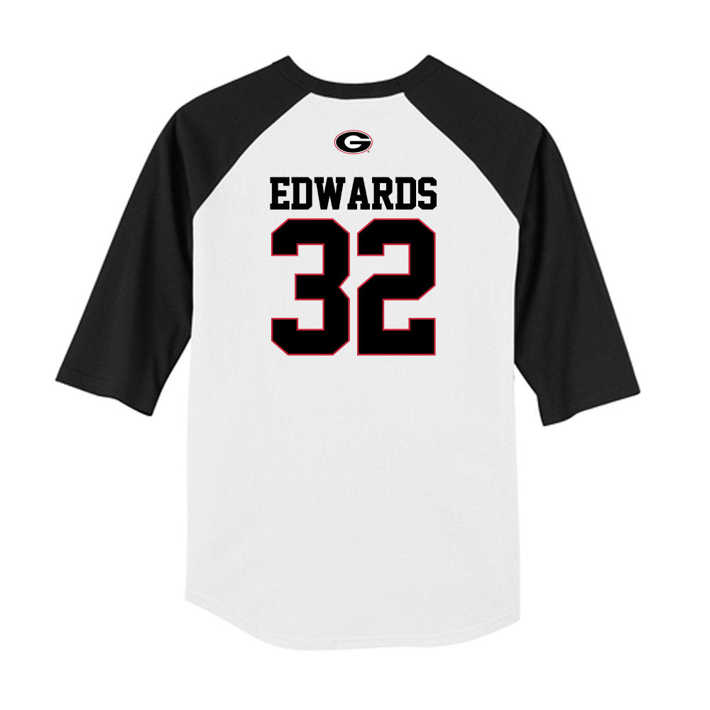 Georgia - NCAA Baseball : Grant Edwards - USA Raglan Raglan Shirt-1