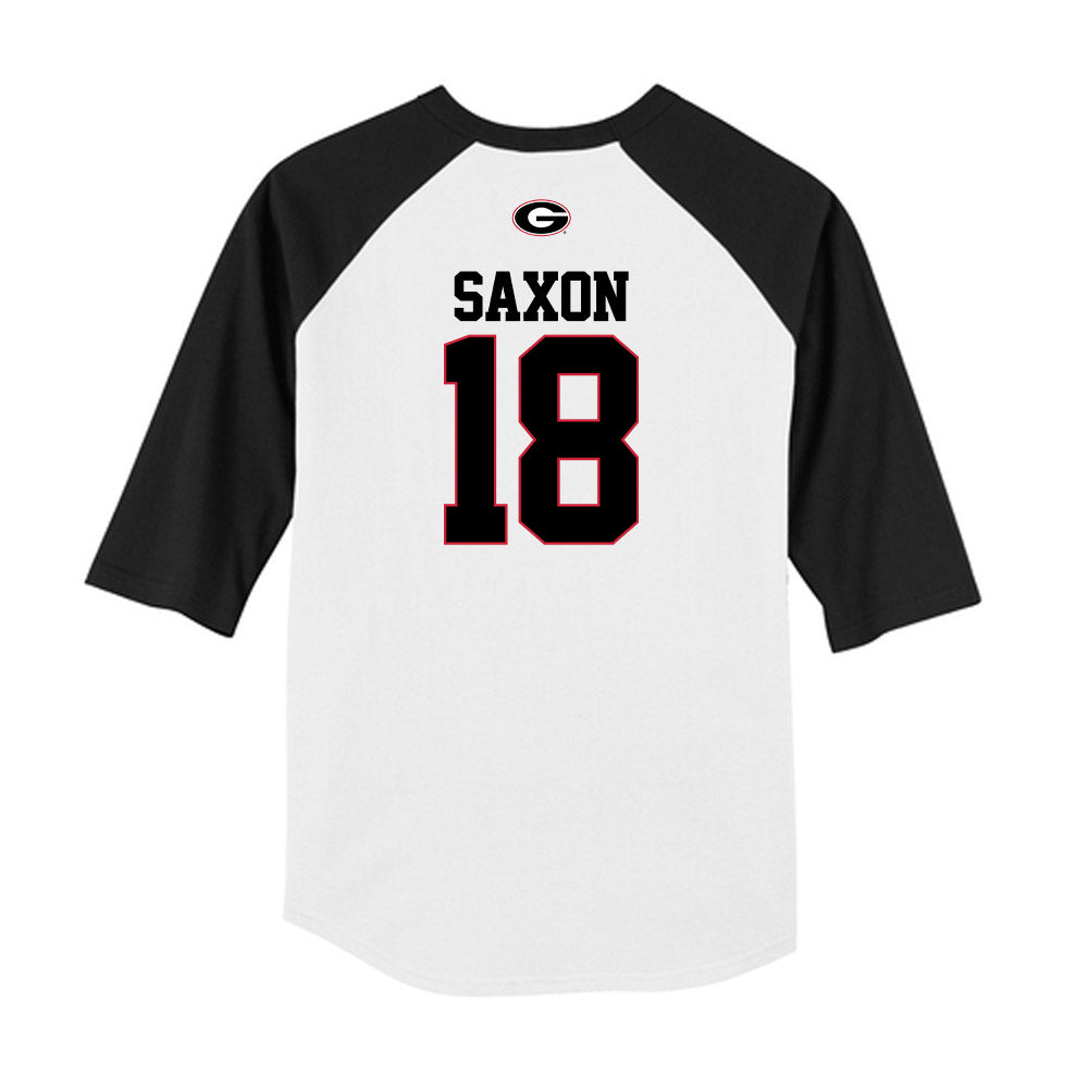 Georgia - NCAA Baseball : TL Saxon - USA Raglan Raglan Shirt-1