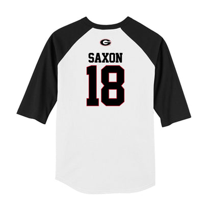 Georgia - NCAA Baseball : TL Saxon - USA Raglan Raglan Shirt-1