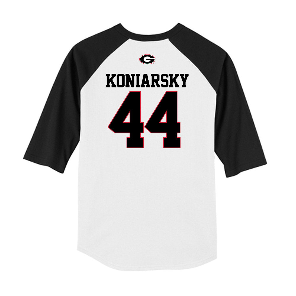 Georgia - NCAA Baseball : Cole Koniarsky - USA Raglan Raglan Shirt-1
