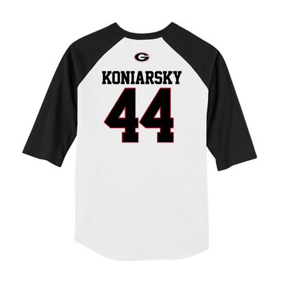 Georgia - NCAA Baseball : Cole Koniarsky - USA Raglan Raglan Shirt-1