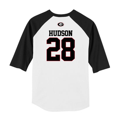 Georgia - NCAA Baseball : Brennan Hudson - USA Raglan Raglan Shirt-1