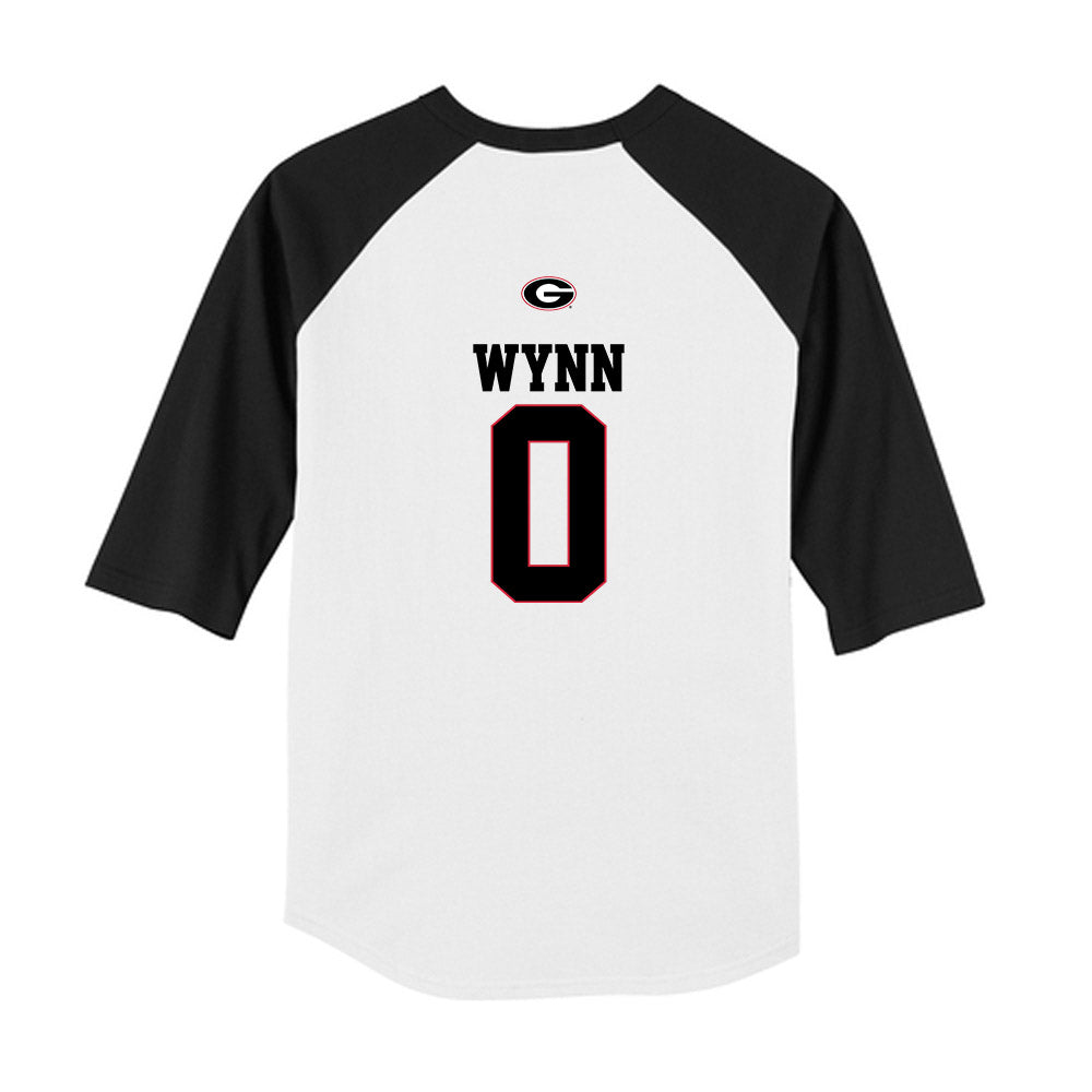 Georgia - NCAA Baseball : Ryan Wynn - USA Raglan Youth Raglan T-Shirt-1