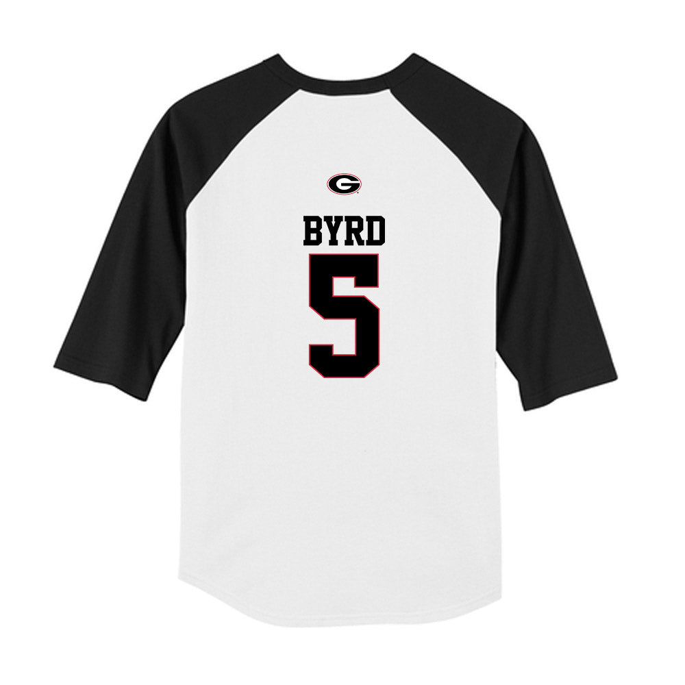 Georgia - NCAA Baseball : Justin Byrd - USA Raglan Youth Raglan T-Shirt-1