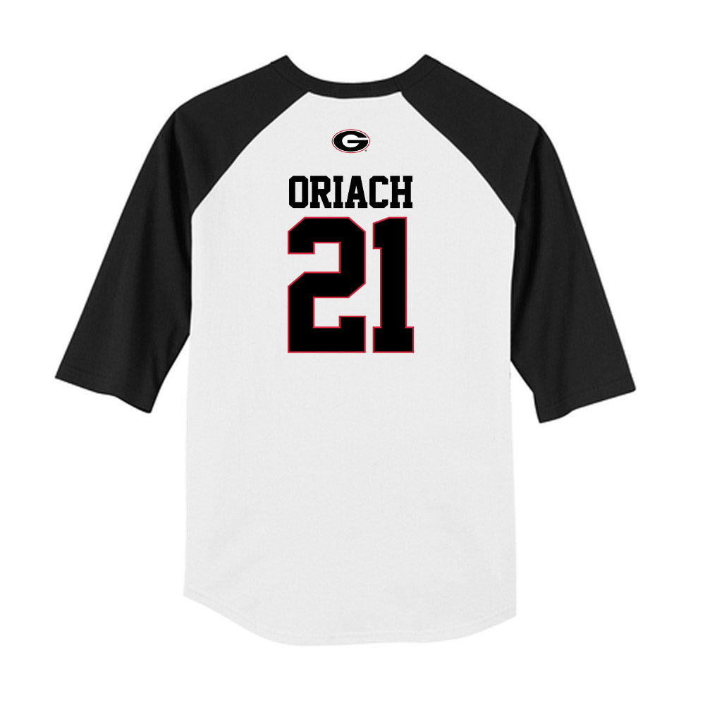 Georgia - NCAA Baseball : Jordy Oriach - USA Raglan Raglan Shirt-1