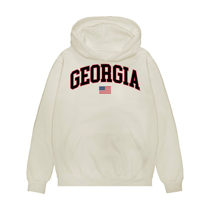 Georgia - NCAA Baseball : Michael Oshaughnessy - USA Raglan Premium Hooded Sweatshirt-0