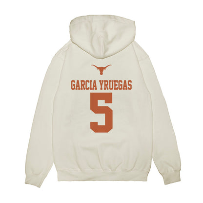 Texas - NCAA Baseball : Felix Garcia Yruegas - USA Raglan Premium Hooded Sweatshirt-1