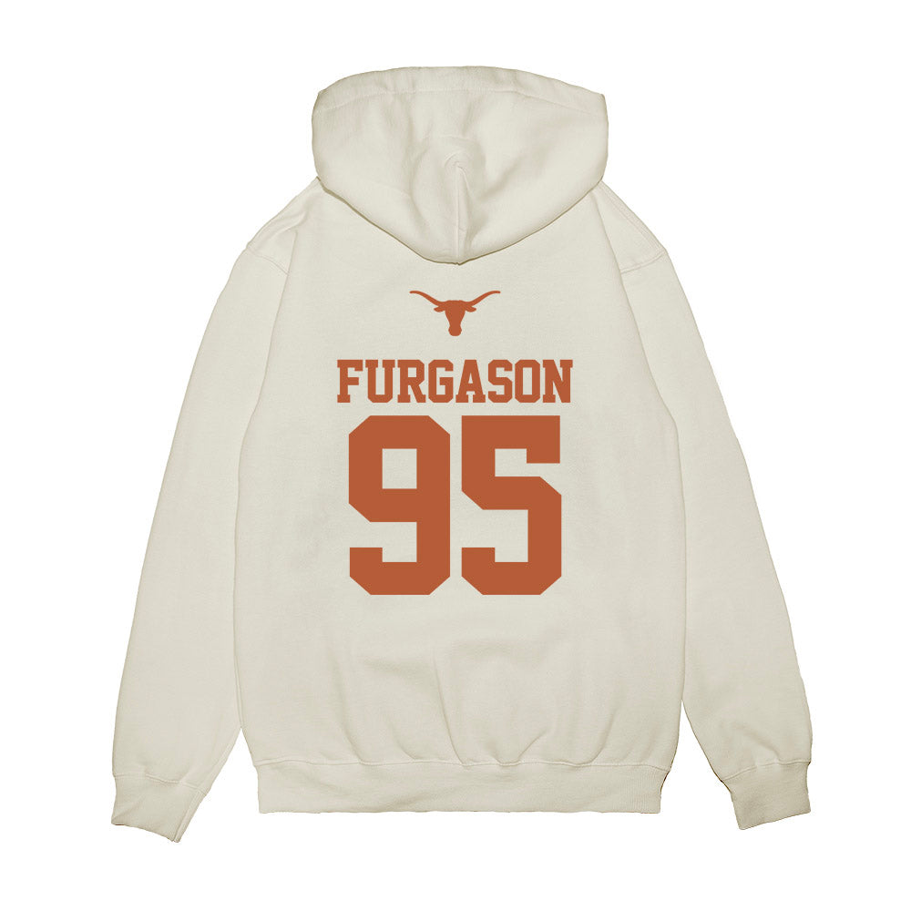 Texas - NCAA Baseball : Jadyn Furgason - USA Raglan Premium Hooded Sweatshirt-1