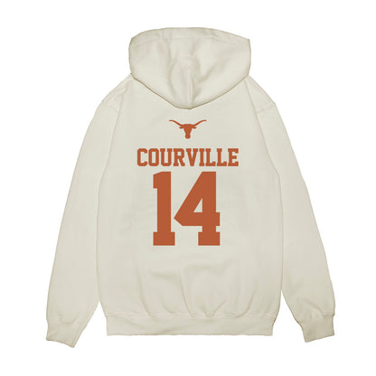 Texas - NCAA Baseball : Presley Courville - USA Raglan Premium Hooded Sweatshirt-1