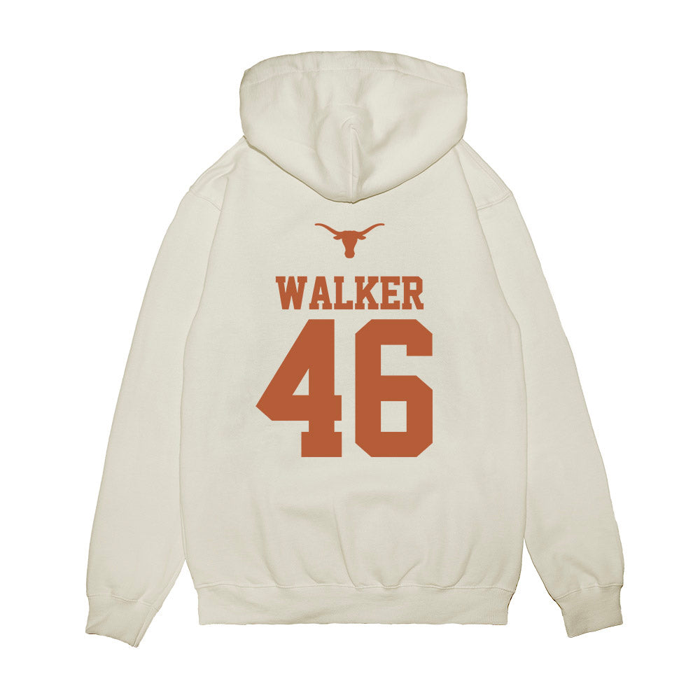 Texas - NCAA Baseball : Ethan Walker - USA Raglan Premium Hooded Sweatshirt-1