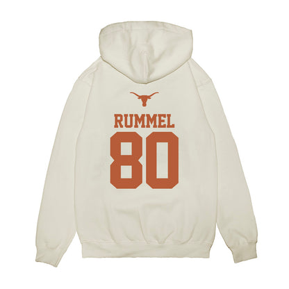 Texas - NCAA Baseball : Cooper Rummel - USA Raglan Premium Hooded Sweatshirt-1