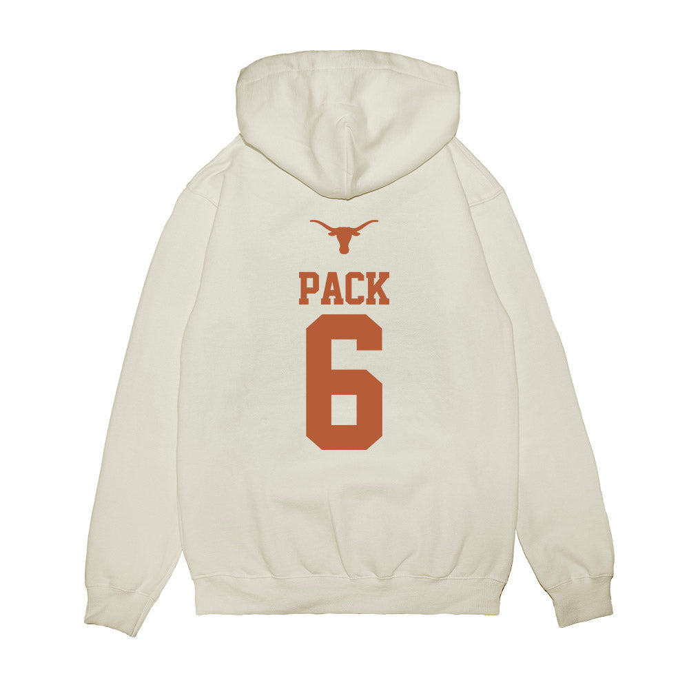 Texas - NCAA Baseball : Anthony Pack - USA Raglan Premium Hooded Sweatshirt-1