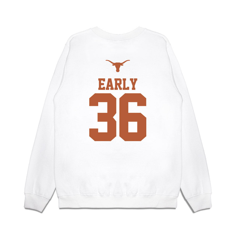 Texas - NCAA Baseball : Callum Early - USA Raglan Premium Crewneck Sweatshirt-1