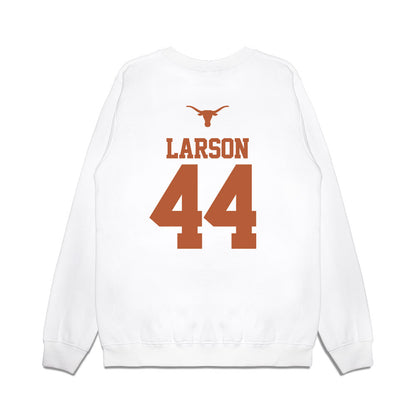 Texas - NCAA Baseball : Ashton Larson - USA Raglan Premium Crewneck Sweatshirt-1