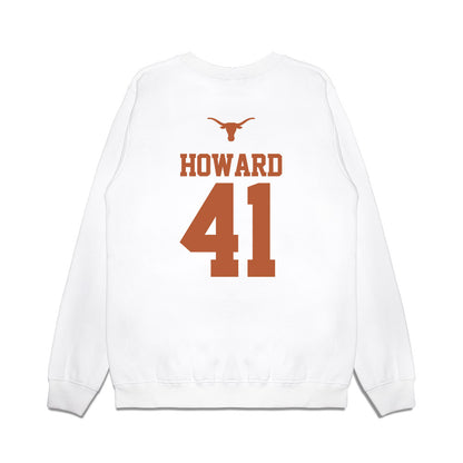 Texas - NCAA Baseball : Cody Howard - USA Raglan Premium Crewneck Sweatshirt-1