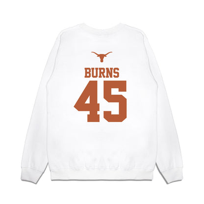 Texas - NCAA Baseball : Thomas Burns - USA Raglan Premium Crewneck Sweatshirt-1
