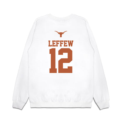 Texas - NCAA Baseball : Haiden Leffew - USA Raglan Premium Crewneck Sweatshirt-1