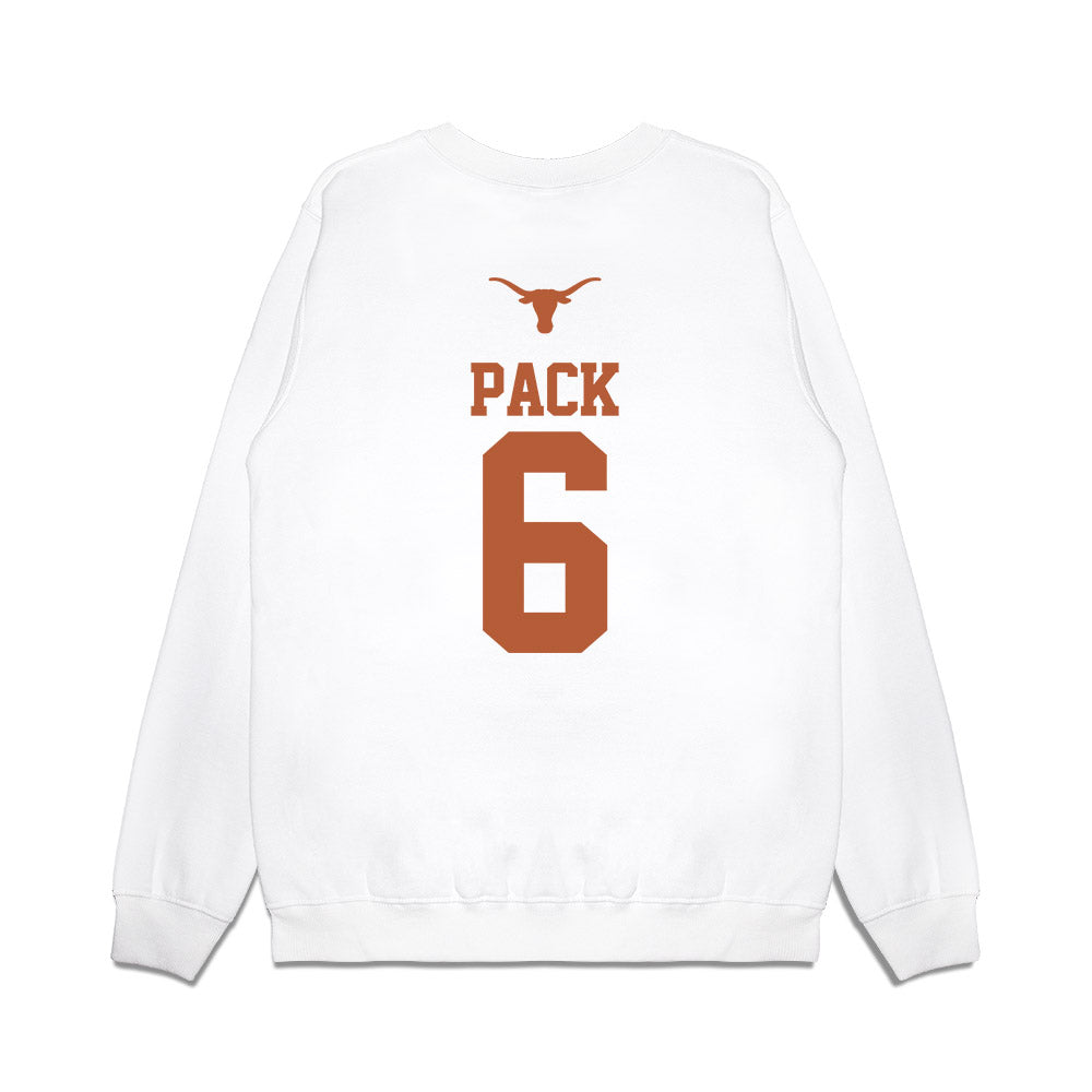 Texas - NCAA Baseball : Anthony Pack - USA Raglan Premium Crewneck Sweatshirt-1