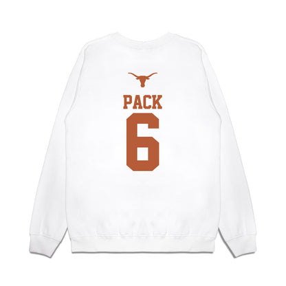 Texas - NCAA Baseball : Anthony Pack - USA Raglan Premium Crewneck Sweatshirt-1