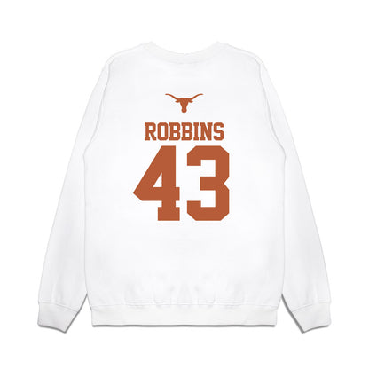 Texas - NCAA Baseball : Aiden Robbins - USA Raglan Premium Crewneck Sweatshirt-1